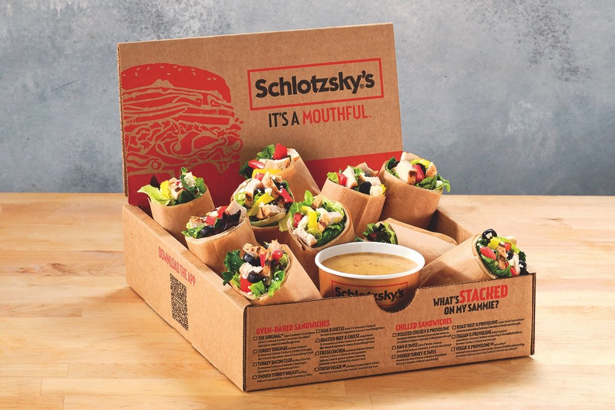 Salad Wrap Tray
