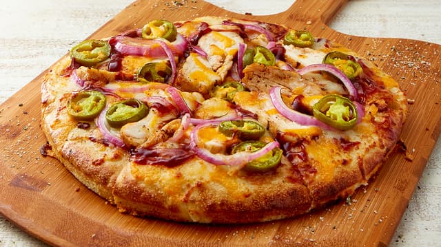 BBQ Chicken & Jalapeno Pizza