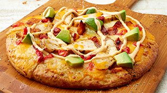 California Chicken & Avocado Flatbread