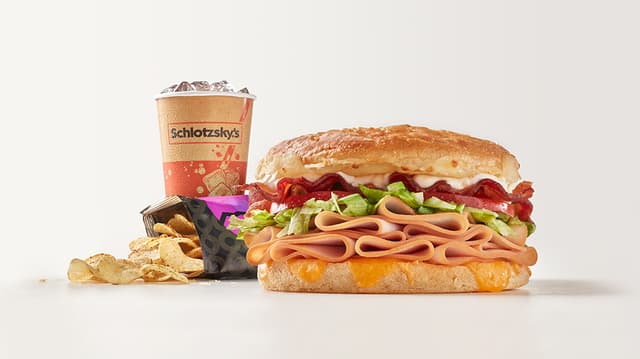 Turkey Bacon Club Meal Deal